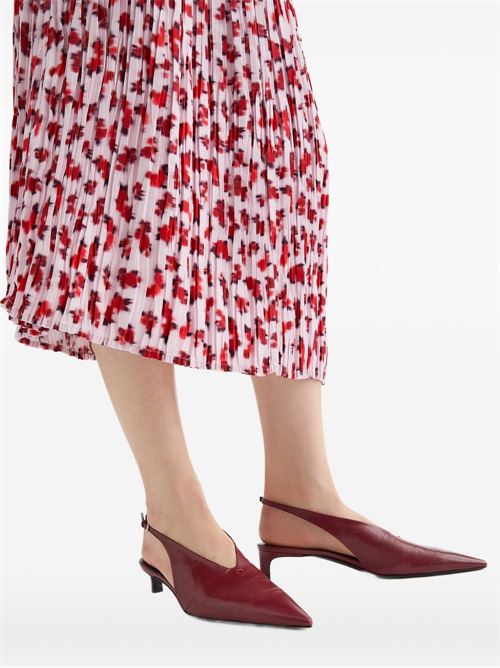 Sling back in pelle JIL SANDER | J15WP0128P8226609
